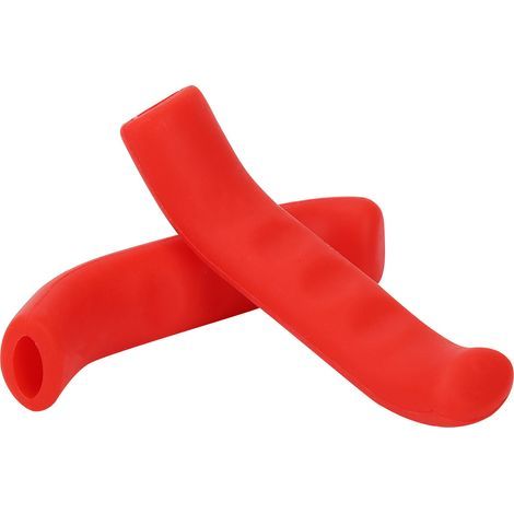 1 Paire Poignées de Guidol VTT Anti-Dérapantes en Silicone Pliable Jaune (1/5)