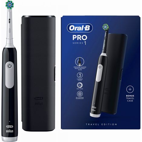Oral-b pro Serie 1 szczoteczka elektryczna czarna