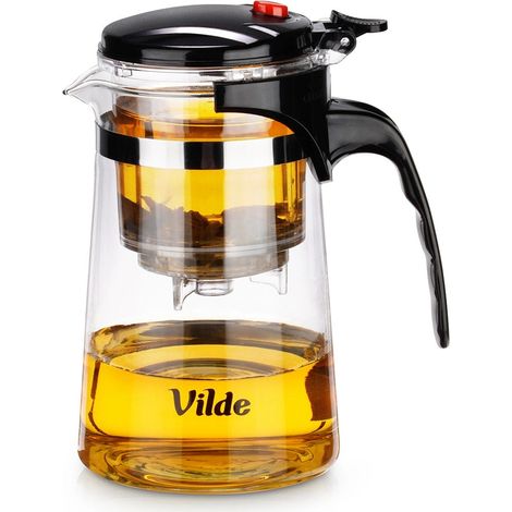 Teiera in vetro con infusore, 680 ml - Borosilicato
