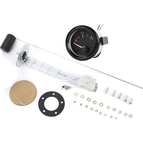 Jauge de carburant 2 pouces avec capteur de niveau, indicateur pointeur, pièces universelles 12V (1/5)