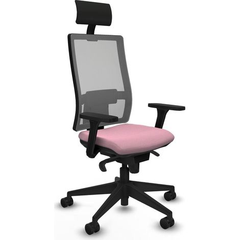 Piqueras et Crespo 3D066N1 Chaise de bureau rose confortable