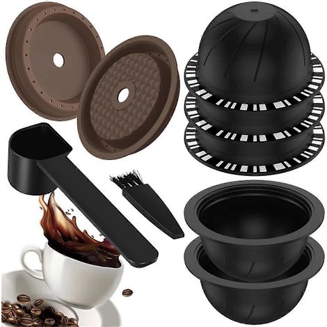 5 Capsules Réutilisables Vertuo pour Machine Nespresso - avec 2 (1/5)