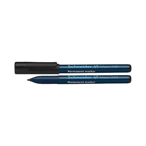 Schneider Permanentmarker Maxx 240 124001 1-2mm Rundspitze schwarz (1/4)