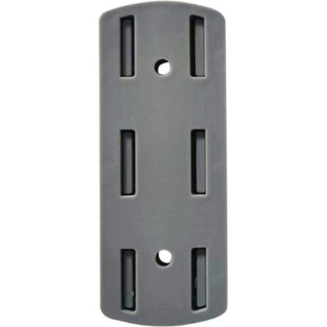Fixateur De Prise - Support Adhésif Pour Prises Électriques Routeur WiFi Adaptateur - Fixation Murale Ou Sur Verre Carrelage - 10 x 4 cm - 1 Pièce (1/5)