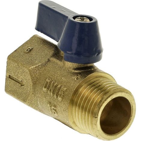Vanne à bille en laiton pour pompes à chaleur air-eau