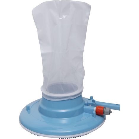 Round Pool Vacuum Cleaner, Venturi System, Net Included, For Leaves and Sand, Pool Maintenance (1/5)