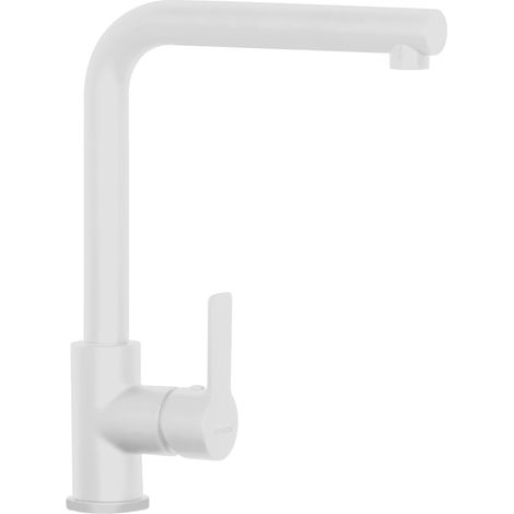 Schock SXTOWN01. Tipo di beccuccio: Standard, Colore del prodotto: Bianco, Materiale del rubinetto: Cromo. Altezza sopra la superficie di fissaggio (max): 32 cm, Distanza tra foro di fissaggio e di... (1/3)