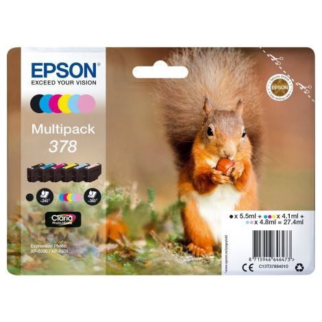 Epson Squirrel C13T37884020 cartuccia d'inchiostro 1 pz Originale multipack color (1/4)