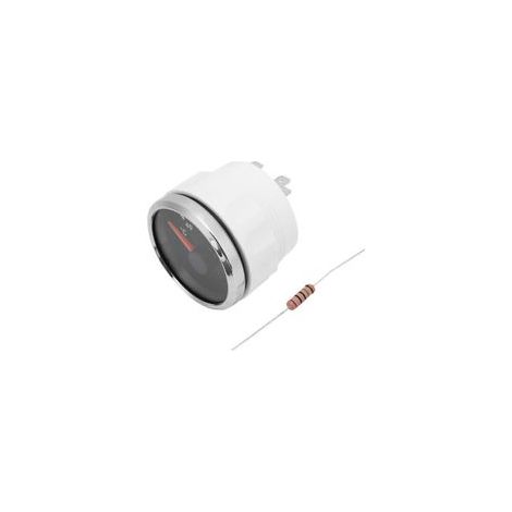 Thermomètre à eau électromagnétique 52mm 1224V Jauge de température de l'eau du véhicule 40120℃ (1/4)
