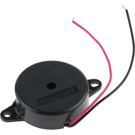Rs Pro – Buzzer piézo 85dB continu – Tension 30V c.c. – Montage panneau pour signalisation sonore – 30 mm diamètre - PRO 85 DB (1/3)