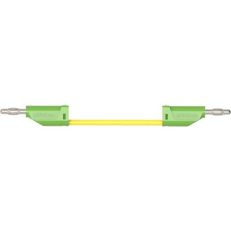 Schützinger MFK 15 / 2.5 / 25 / GNGE Cavo di misura 25 cm Verde-Giallo 1 pz.