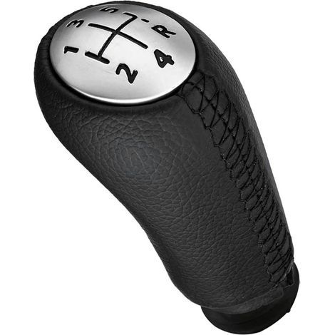 GARRYFIZH Pommeau de levier de vitesse à 5 vitesses, pommeau de levier de vitesse automatique à 5 vitesses pour voiture, adapté pour Laguna Clio III Megane II