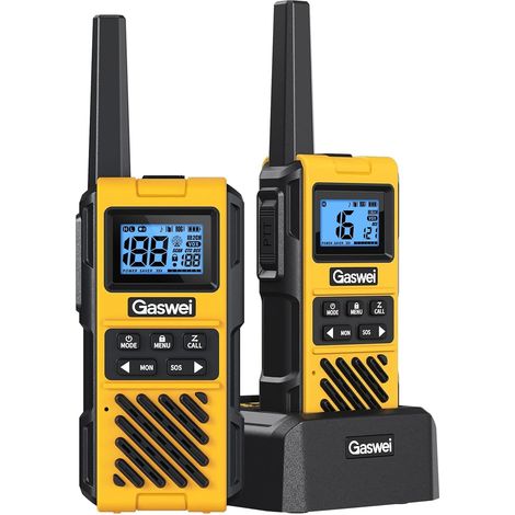 Talkie Walkie Professionnel PMR446 Longue Portée Indice IP67 (1/5)