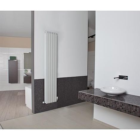 Radiateur aluminium Garda Dual 80 Type 2000-5 éléments, RAL9010 (1/5)