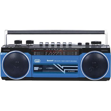 Trevi RR 501 BT Personale Nero, Blu (1/4)