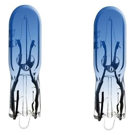 2x Ampoule T5 1.2W 24V BLEU camion fourgon voiture tracteur véhicule agricole
