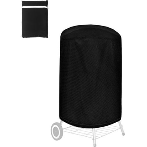 Funda impermeable para barbacoa, funda portátil para hornilla de camping, funda plegable para barbacoa, a prueba de polvo con cordón ajustable, perfecta para uso en interiores o exteriores. (1/5)