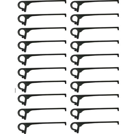Gutter Brush Leaf Guard Fixing Clips (Pack of 20) (1/5)
