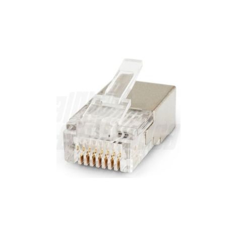 Spina RJ45 8P8C CAT5e schermata per cavo flessibile