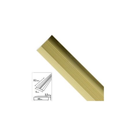 WOLFPACK LINEA PROFESIONAL tapajuntas adhesivo para moquetas metal oro 82,0 cm.