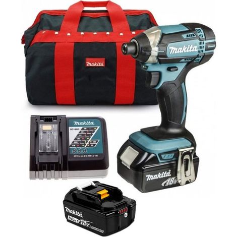Makita DTD153RFX2 18V LXT Lithium Brushless Impact Driver - 2 x 3.0ah Battery (1/4)