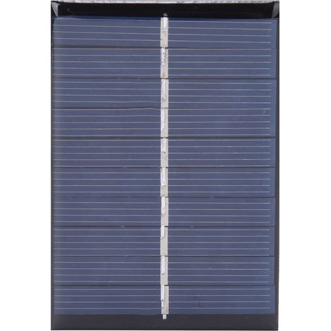 Stück 0,6 W 5 V Polysilizium-Solarpanel-Ladeplatinen für kleine Elektrogeräte 80 x 55 mm (1/5)