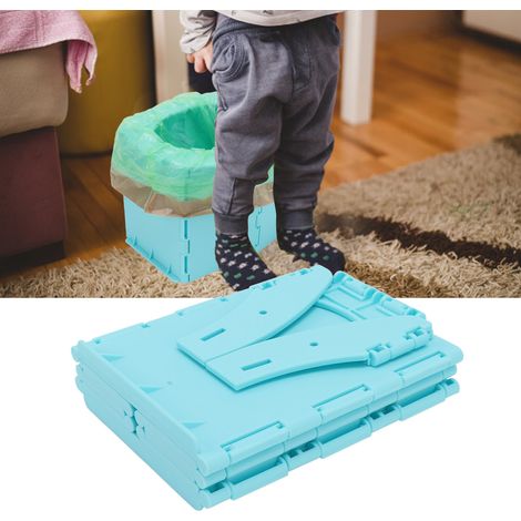Tragbare, faltbare Kindertoilette für das Töpfchentraining [Toilettentrainingstoilette, tragbar, faltbar, aus ABS-Material] (1/5)