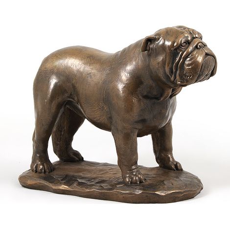 Bulldog - statuette de chien exclusive, design d'intérieur luxueux, édition limitée de figurines Art-Dog (1/4)