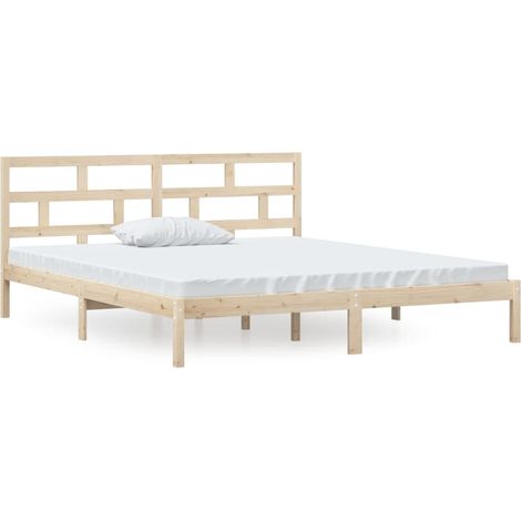 Maison Exclusive - Giroletto 135x190 cm Double in legno Massello (1/5)