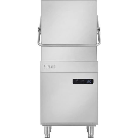 Lave-vaisselle numérique à capot avec pompe de vidange 9,7 kW triphasé - Buffalo (1/5)