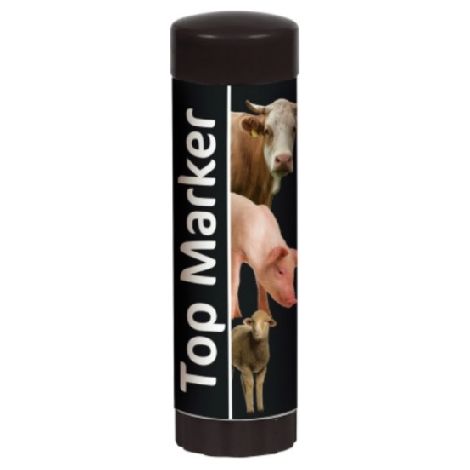 KERBL TOP -MARKER LEÐ·piz gekennzeichnet mit Rindern, Schwarz, 60 ml