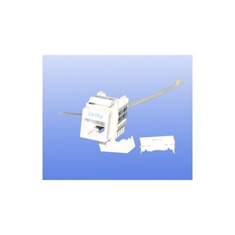 Keystone Cat 5E UTP Bianco 4Net POWKK5EXUTPWP per connessione Ethernet affidabile