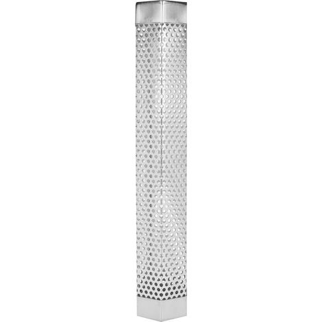 Tube à fumée pour barbecue en acier inoxydable 304, accessoire rhombique pour grill à charbon, extérieur (1/5)