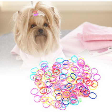 Élastiques en caoutchouc haute élasticité pour le toilettage des chiens et chats (1/5)