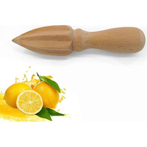 Press Agrumes En Bois - 15 Cm - Pour Citrons Et Oranges - En Hêtre - 1 Pièce (1/5)