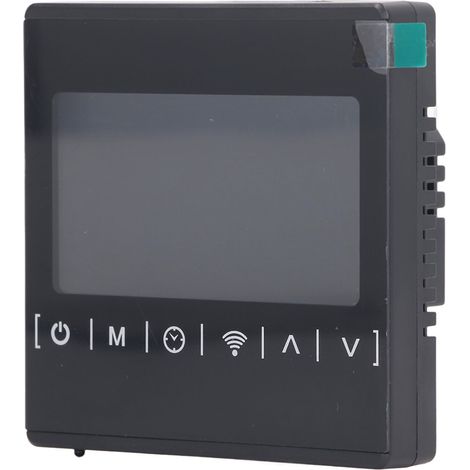 Intelligenter WLAN-Thermostat, quadratischer Heizungsregler mit LCD-Touchscreen für den Heimgebrauch (AC 85–250 V) (1/5)