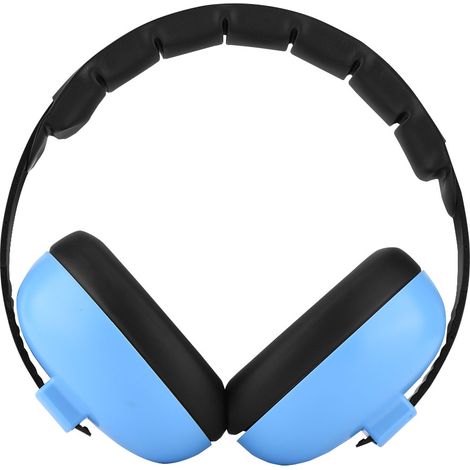 Baby-Gehörschutz mit Geräuschdämpfung – Blauer Kinderschutzhelm (1/5)