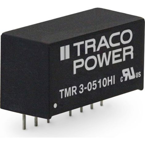 TracoPower TMR 3-1211HI Convertisseur CC/CC pour circuits imprimés 12 V/DC 5 V/DC 600 mA 3 W Nbr. de