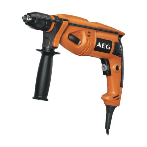 AEG – Perceuse à percussion 750W – Couple 62Nm – Vitesse variable 0-3400 tr/min – Capacité max béton 20mm – Moteur IMB robuste - SB2E750RST