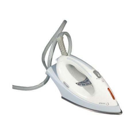 Delonghi gruppo ferro piastra acciaio 3 poli + massa completo bianco 800W