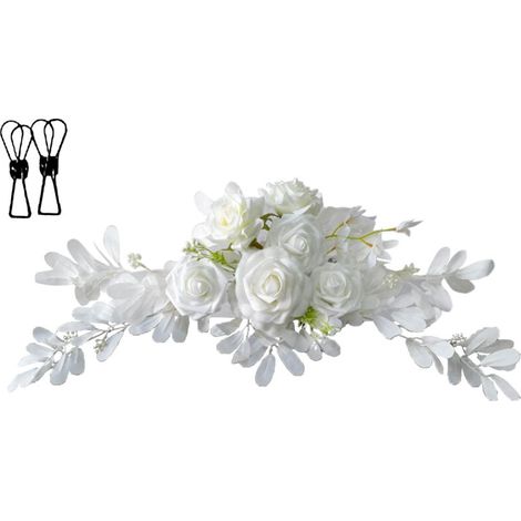 Panneau de Bienvenue pour Mariage avec Décoration Florale