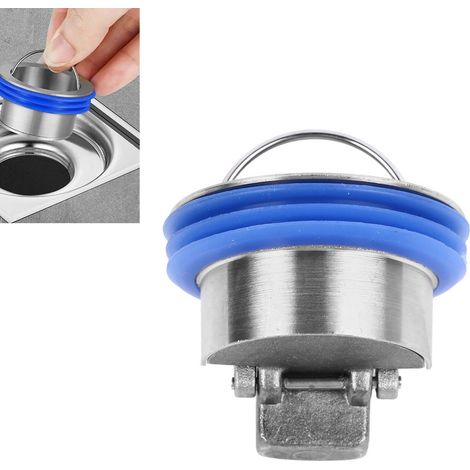 Noyau de canalisation anti-odeurs pour salle de bain, dispositif anti-odeurs et anti-insectes, couvercle d'étanchéité pour tuyau d'évacuation, dispositif anti-odeurs tout cuivre pour toilettes de sall (1/5)