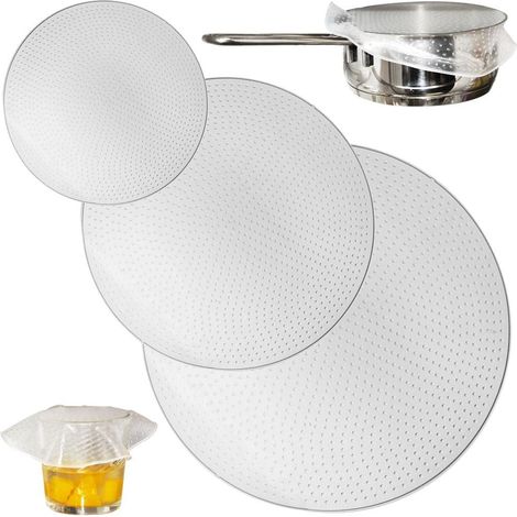 Coperchi flessibili universali in silicone per alimenti 15/20/26 cm 3 pezzi (1/5)