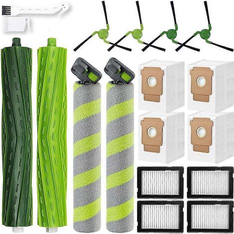 Ersatzteile für den Roboterstaubsauger iRobot Roomba Max 705 Combo/Max 700: Hauptbürste, Filter, Rollenwischer und Staubbeutel (1/5)