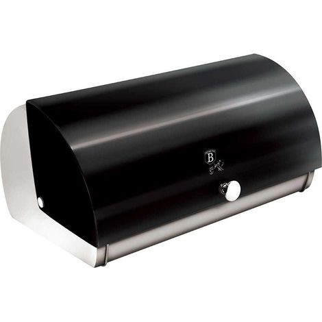 Berlinger Haus Carbon Pro cassetta per il pane argento e nero (1/3)