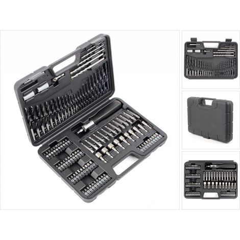 DEWALT DT0109-QZ - Schraubendreher- und Bohrerset 109-teilig 13 x Holz-Bits,13 x Metall-Bits,5 x Mauerwerk-Bits,Schraubendreher,13 x PH-Bits,14 x PZ-Bits,12 x Flach-Bits,6 x Torx-Bits (1/5)