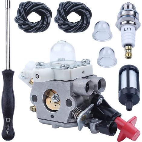 Kit d'outils de tuyau de carburant pour carburateur pour Stihl Fs40 Fs50 Fs50C Fs56 Fs70 Fs70C Fc56 Fc56C Ht56 Ht56C Kn56 Kn56Rc Km56 Km56C Débroussailleuse, bordureuse, ébrancheuse, poteau, 414412006 (1/5)
