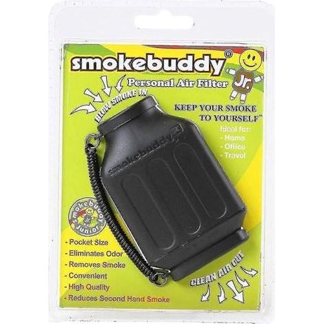 Purificatore d'aria Smokebuddy. Purificatore d'aria di seconda mano. Carta filtrante. Accessorio portatile essenziale.