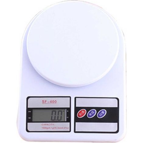 Digital kitchen scale, letter-marked scale, 1 kg/1 g precision scale for cooking - AquaForge (1/3)