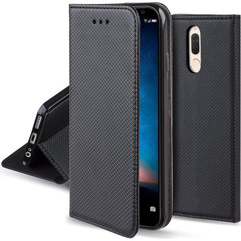CUSTODIA per HUAWEI MATE 10 LITE SMART MAGNET CLOSED BOOK CASE + VETRO (1/5)